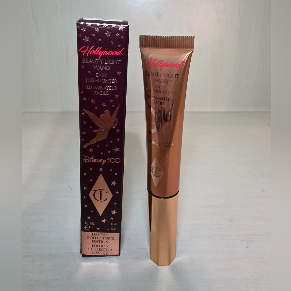 Charlotte Tilbury Hollywood Beauty Light Wand Highlighter - Rose Gold Tube